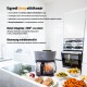 Lauben Glass SteamAir Fryer 4500BG - Forró levegős fritőz Üvegkosaras Lauben Glass SteamAir Fryer 4500BG - Forró levegős fritőz Üvegkosaras